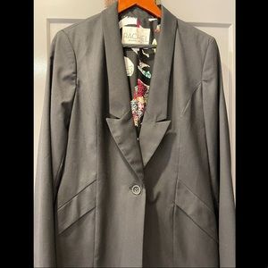RACHEL Rachel Roy Charcoal Blazer